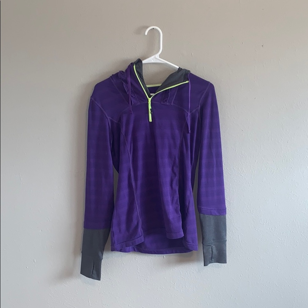 MPG Purple Lightweight Pullover Hoodie- Small